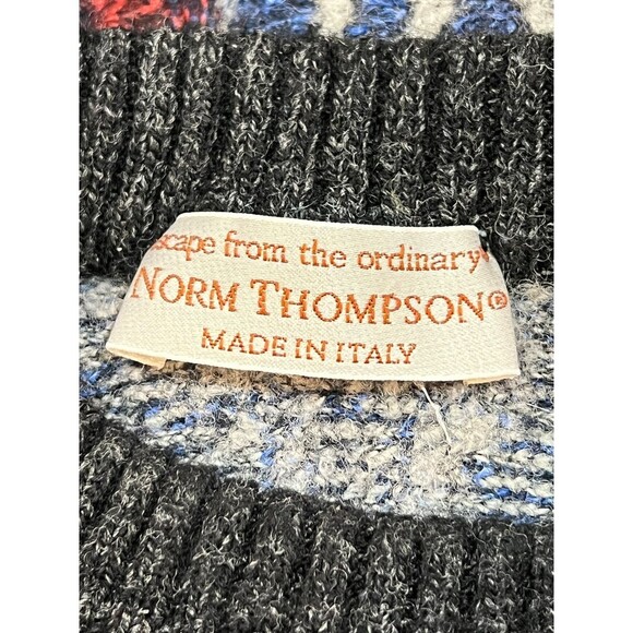 Norm Thompson made in Italy 50% Wool sweater size xL - Picture 6 of 7